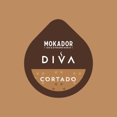 Mokador DIVA Cortado